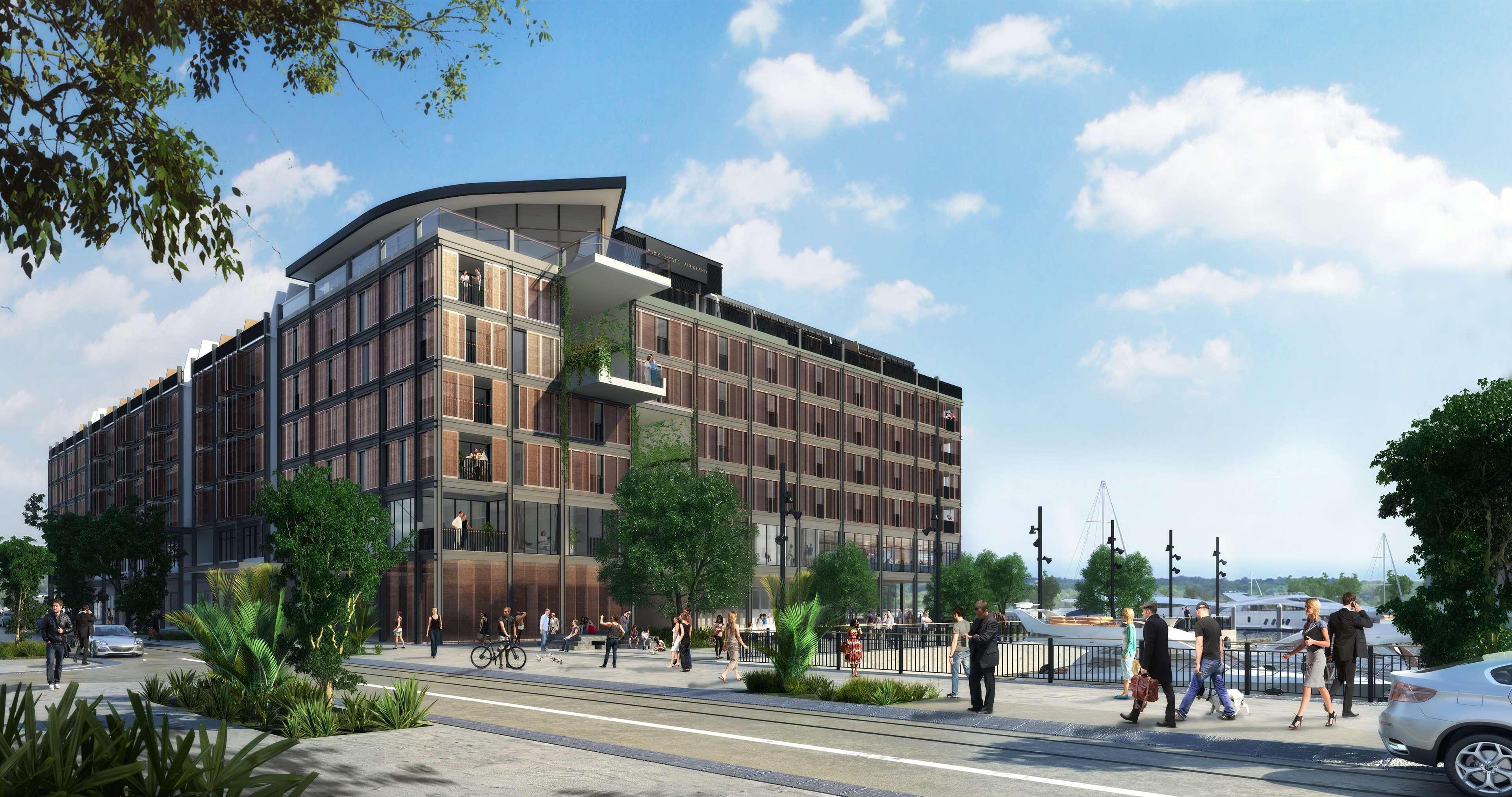 מלון Park Hyatt אוקלנד מראה חיצוני תמונה The proposed redevelopment of the former Royal Albert Dock