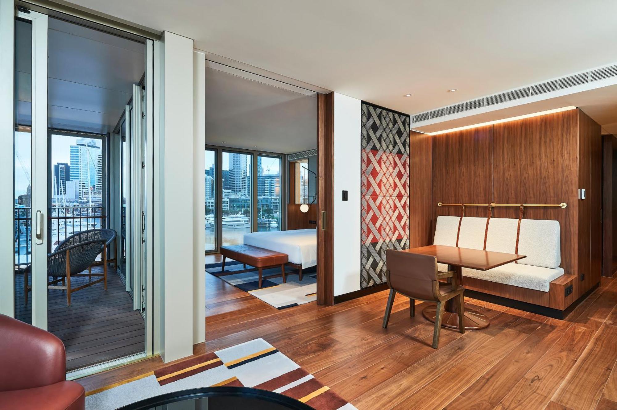 מלון Park Hyatt אוקלנד מראה חיצוני תמונה A suite at the hotel