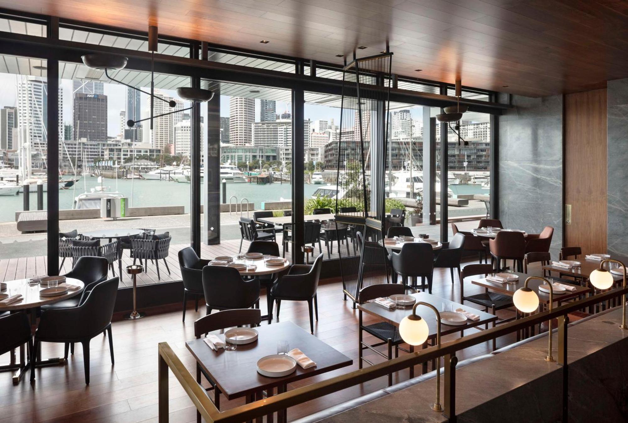 מלון Park Hyatt אוקלנד מראה חיצוני תמונה The interior of the restaurant