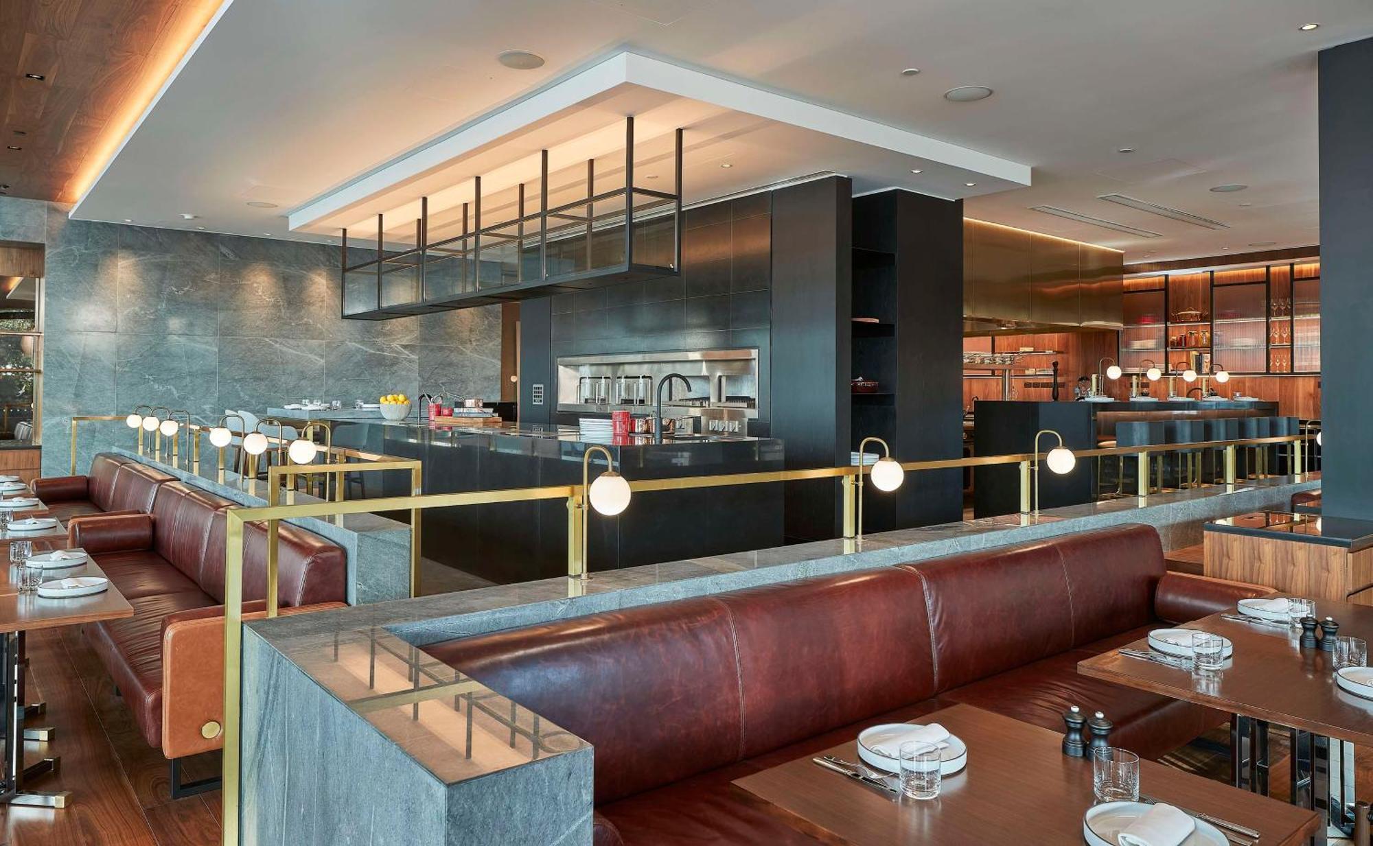מלון Park Hyatt אוקלנד מראה חיצוני תמונה The interior of the restaurant