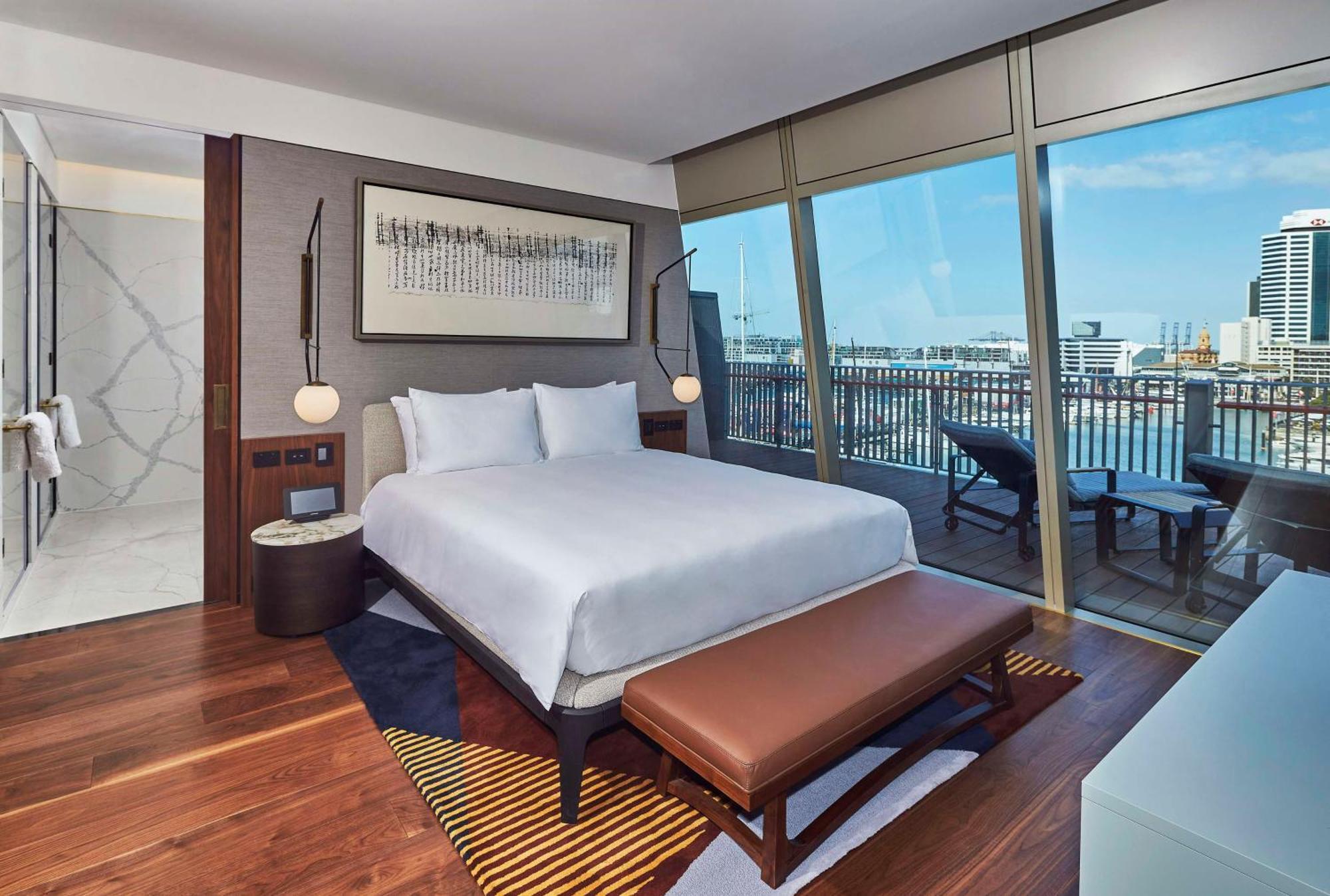 מלון Park Hyatt אוקלנד מראה חיצוני תמונה A bedroom at the hotel