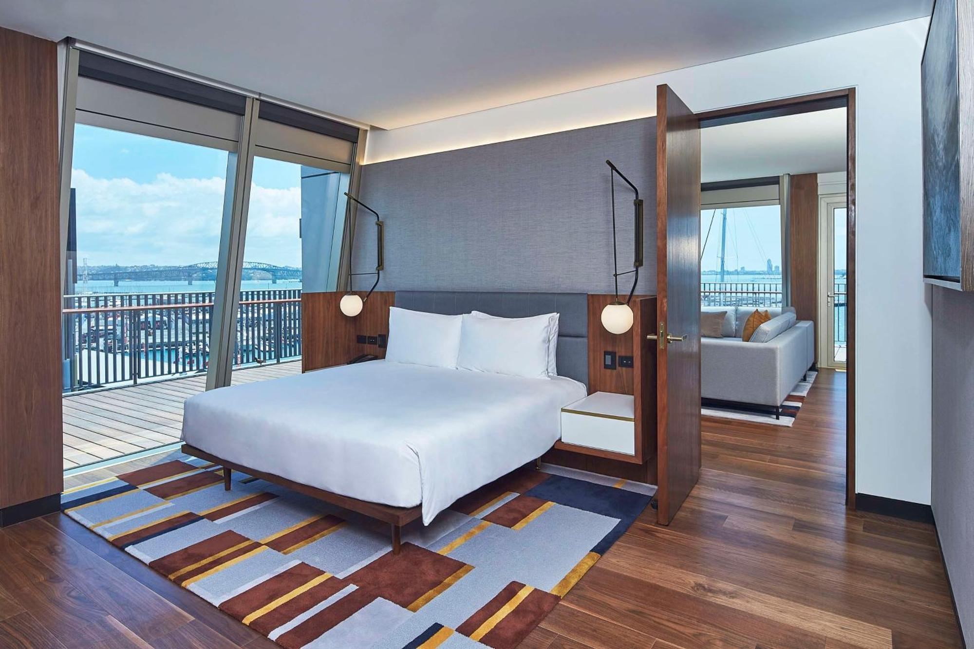 מלון Park Hyatt אוקלנד מראה חיצוני תמונה A bedroom at the hotel